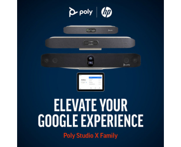 Poly's Studio X Video Bars Will Be The First Android-Based Video Appliances for Google Meet
