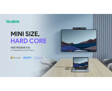 Yealink Launches MeetingBar A10 to Cater for All the Huddle Space Meeting Needs