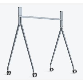 Yealink MB-FLOORSTAND-650 signage display mount 165.1 cm (65") Metallic